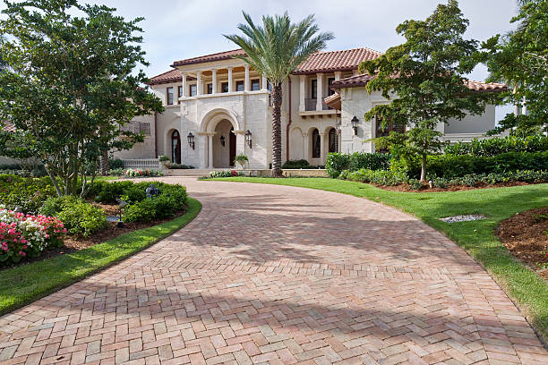 Residential Paver Driveway in Lake Worth, TX